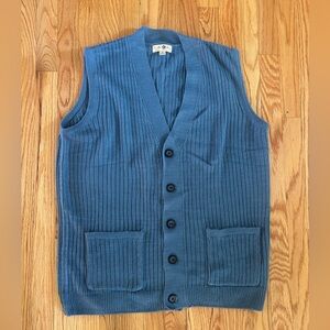 Vintage Blue Sweater Vest